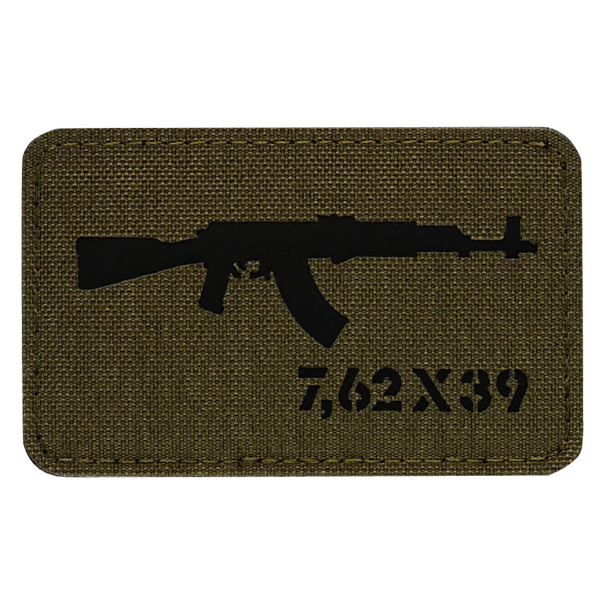 M-Tac - AKM 7,62 x 39 Laser Cut - Aufnäher - Ranger Green/Black