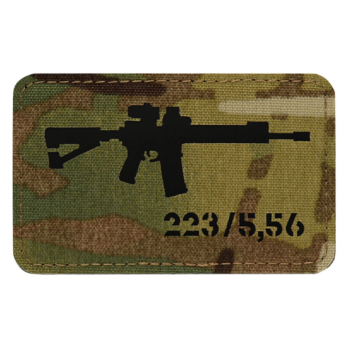 M-Tac - AR-15 223/5,56 Laser Cut - Aufnäher - Multicam/Black