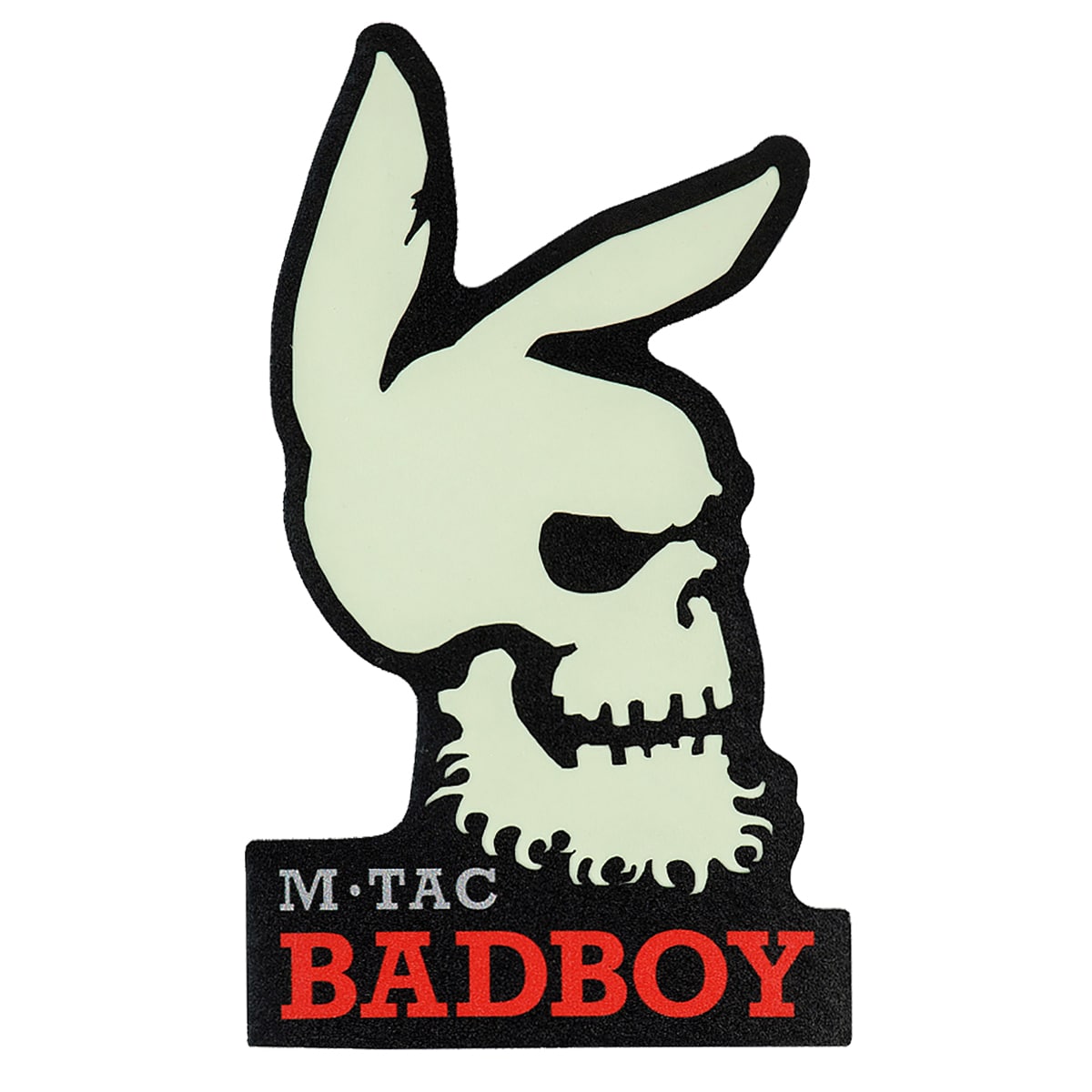 M-Tac - Bad Boy - Fluoreszierender Aufnäher - Black 