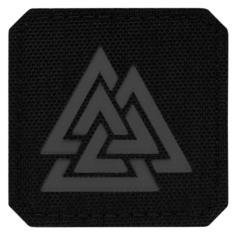 M-Tac - Valknut Laser Cut - Aufnäher - Black/Grey