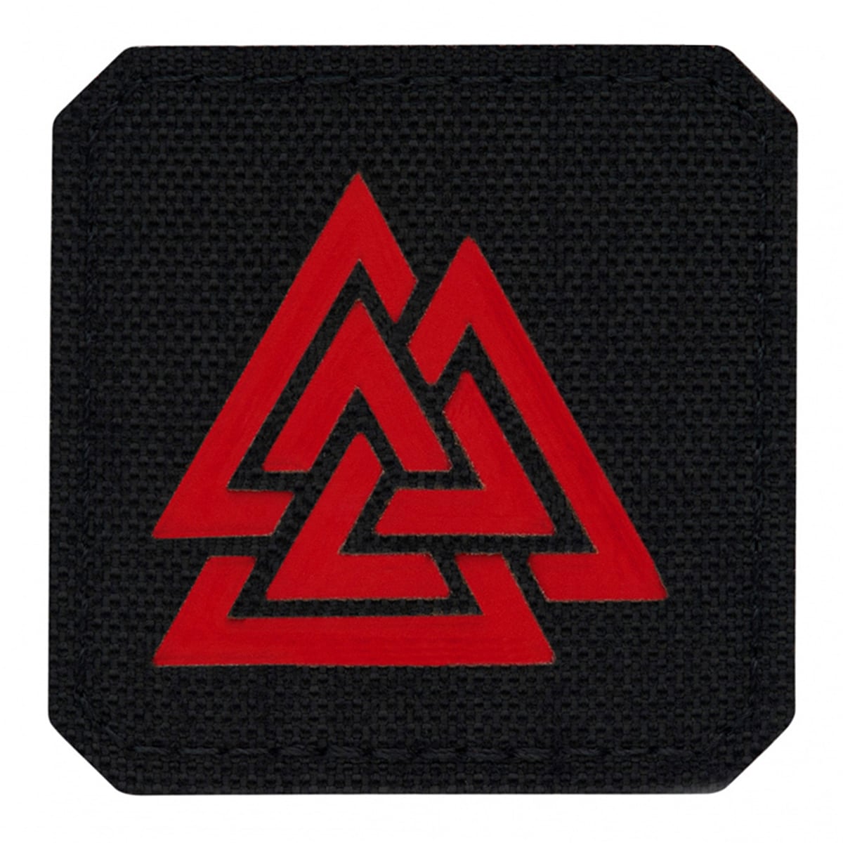 M-Tac - Valknut Laser Cut - Aufnäher - Black/Red