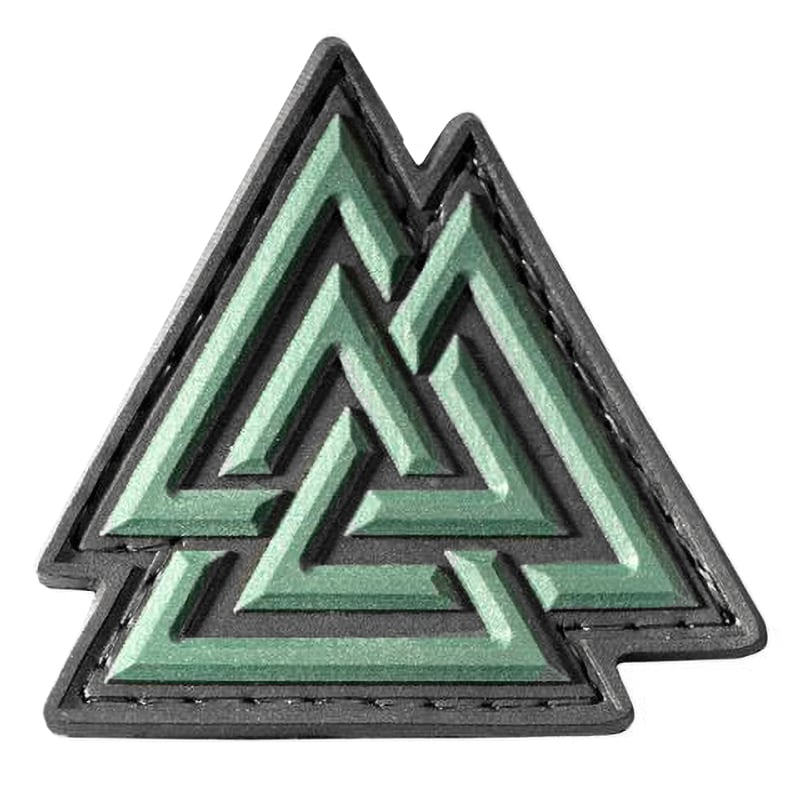 M-Tac - Valknut - Aufnäher - PVC Black/Olive