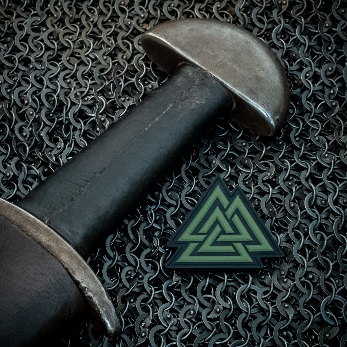 M-Tac - Valknut - Aufnäher - PVC Black/Olive