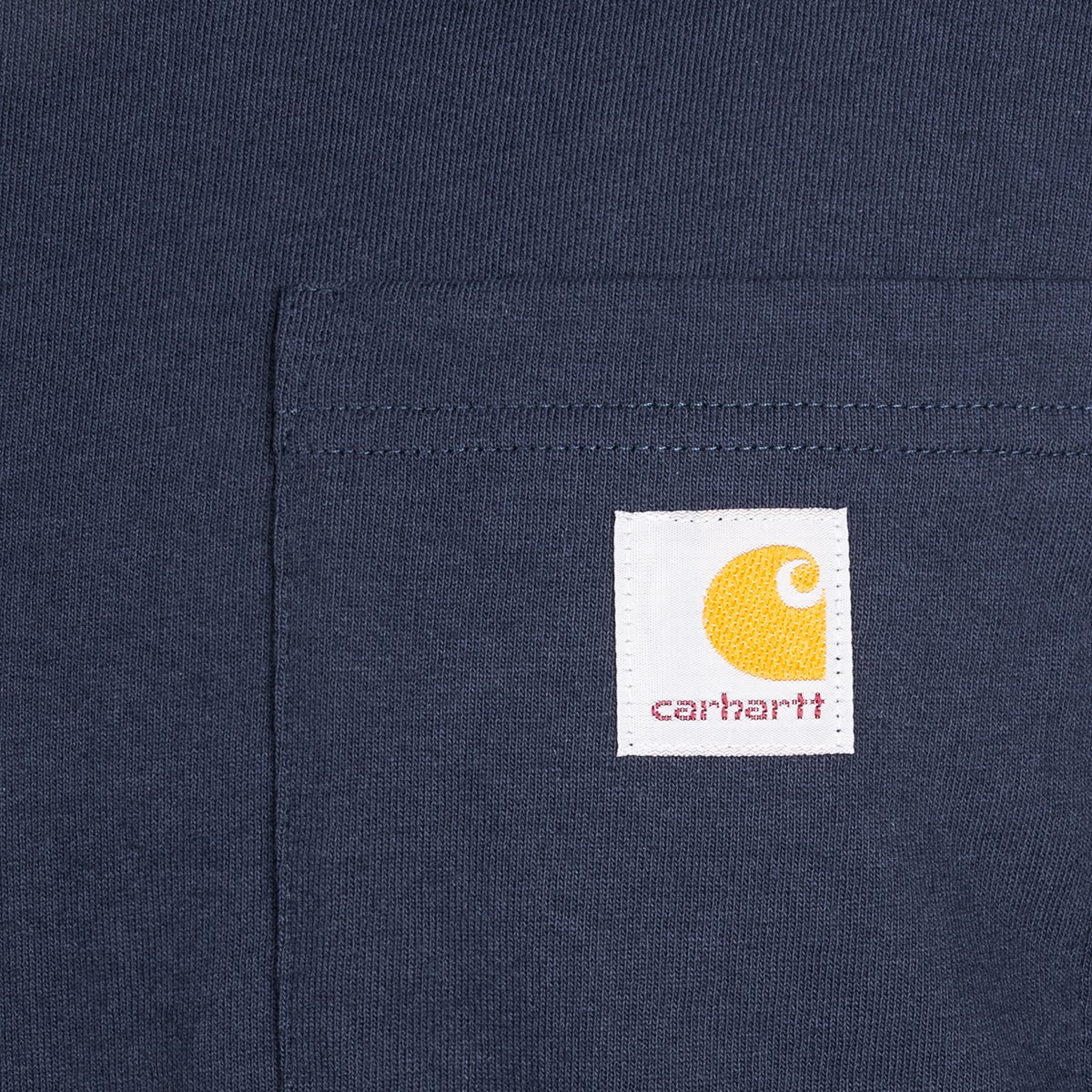 Carhartt - Heavyweight Longsleeve Pocket - T-Shirt - Navy