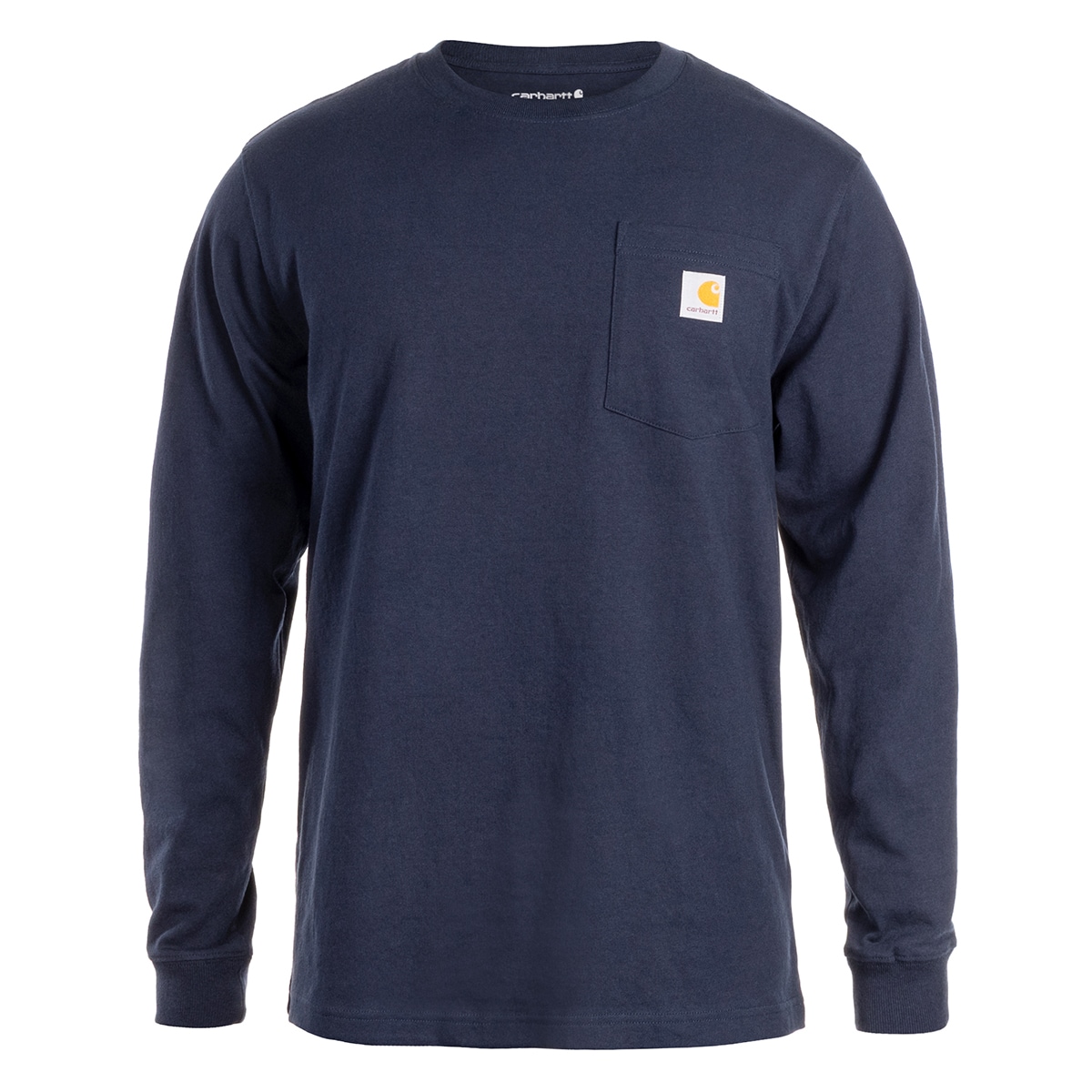 Carhartt - Heavyweight Longsleeve Pocket - T-Shirt - Navy