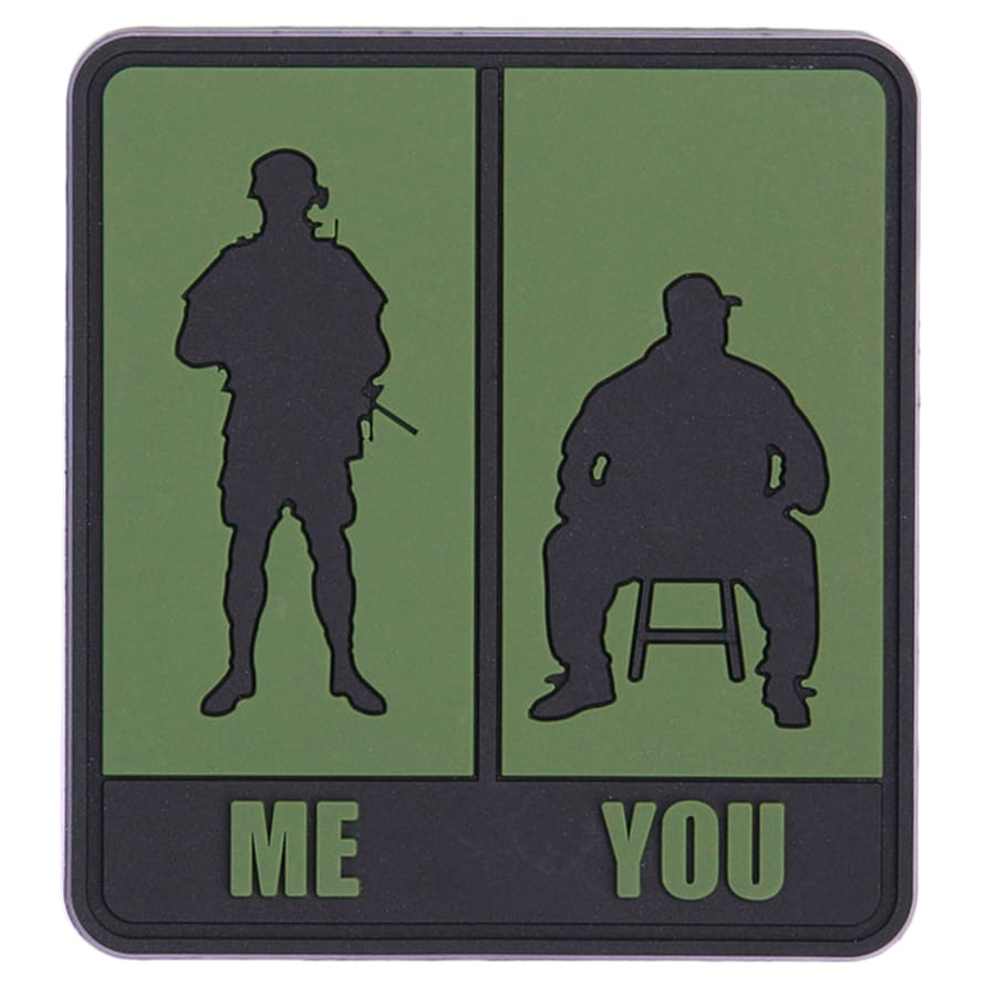 101 Inc. - Me & You - 3D-Aufnäher - Green