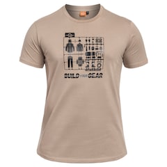 Pentagon - Ageron "Build Your Gear" - T-Shirt - Khaki