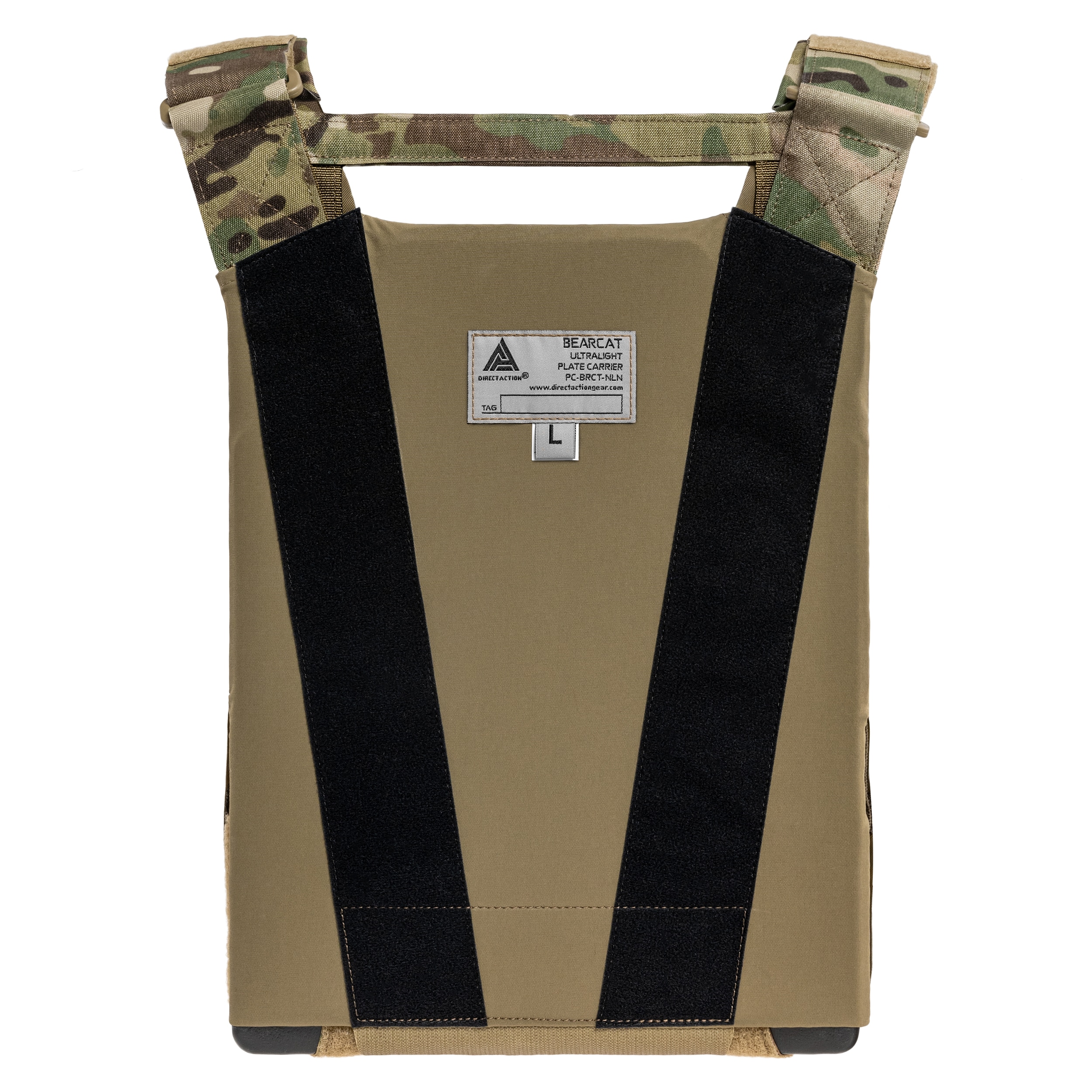 Direct Action - Bearcat Ultralight Plate Carrier - Taktische Weste/Plattenträger Größe L - Multicam