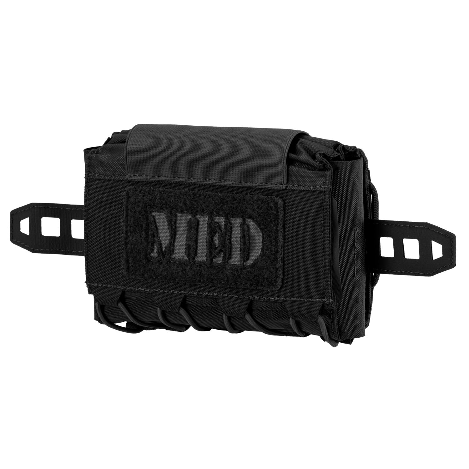 Direct Action - Compact Med Pouch Horizontal - Erste-Hilfe-Tasche fürs Tragen auf der Rückseite des Gürtels - Black