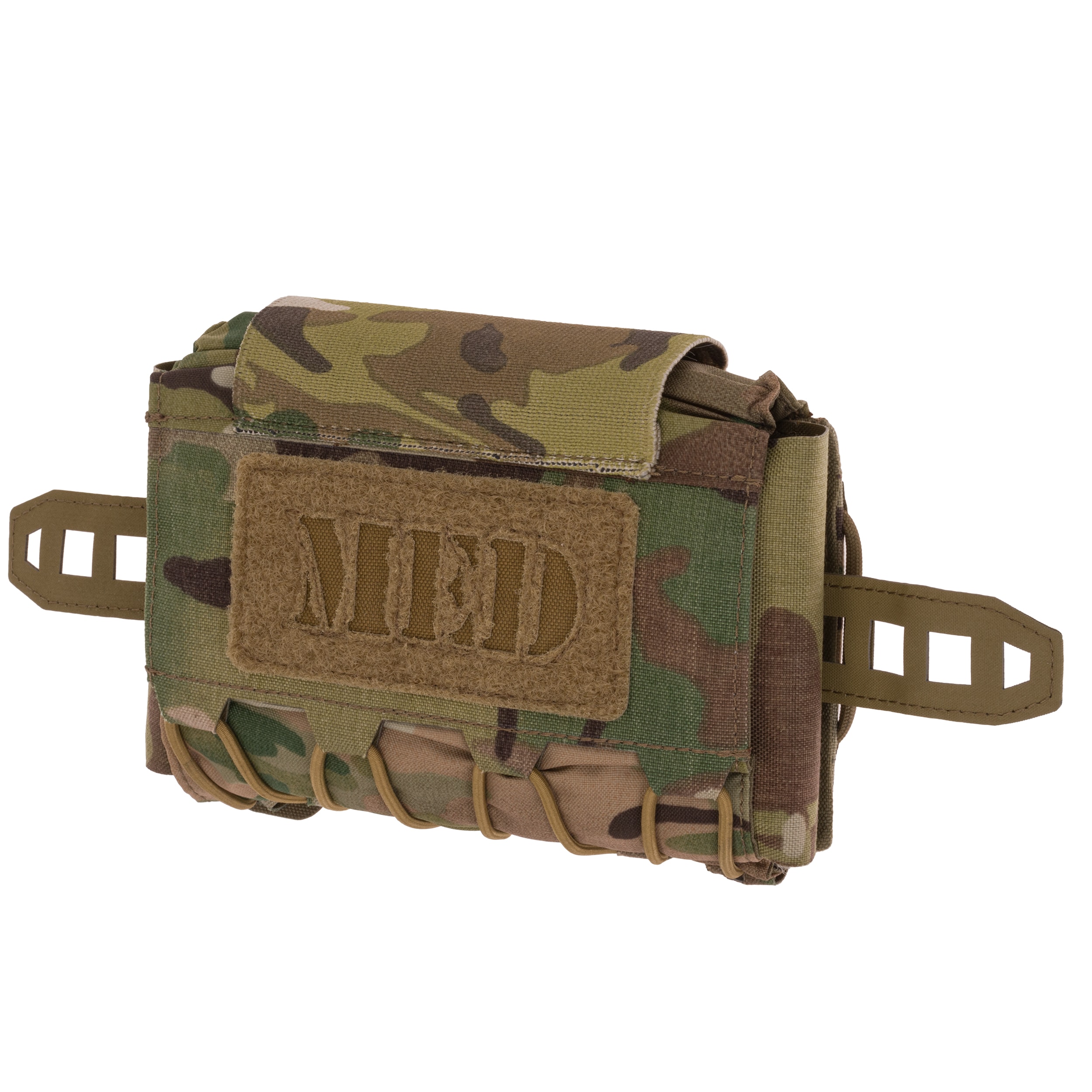 Direct Action - Compact Med Pouch Horizontal - Erste-Hilfe-Tasche fürs Tragen auf der Rückseite des Gürtels - Multicam