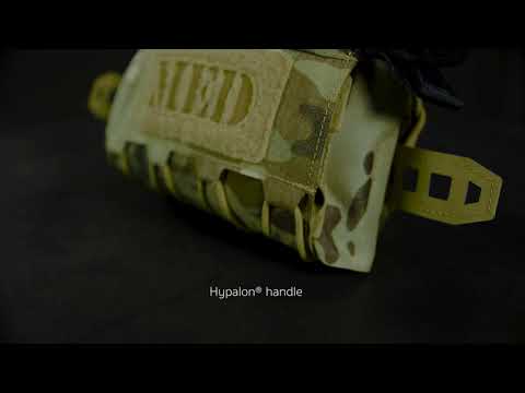 Direct Action - Compact Med Pouch Horizontal - Erste-Hilfe-Tasche fürs Tragen auf der Rückseite des Gürtels - Multicam