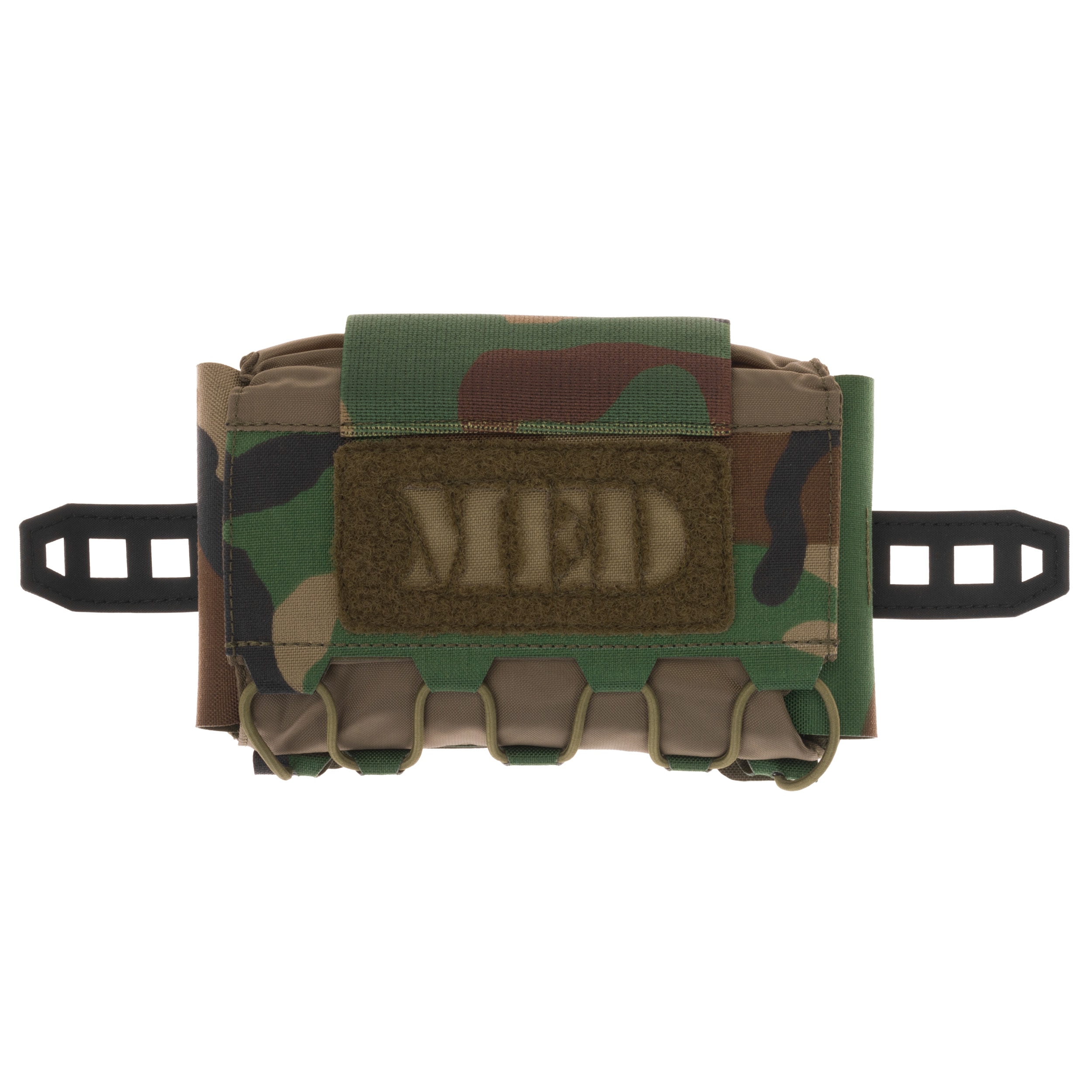 Direct Action - Compact Med Pouch Horizontal - Erste-Hilfe-Tasche fürs Tragen auf der Rückseite des Gürtels - Woodland