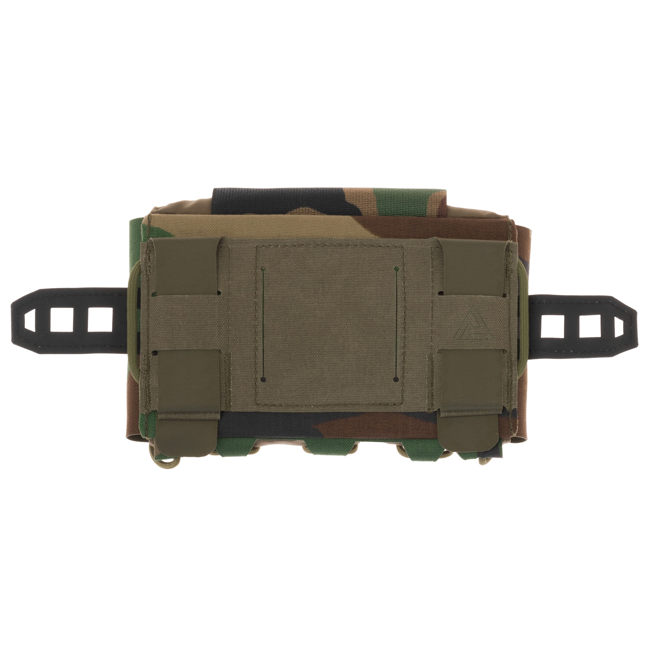 Direct Action - Compact Med Pouch Horizontal - Erste-Hilfe-Tasche fürs Tragen auf der Rückseite des Gürtels - Woodland