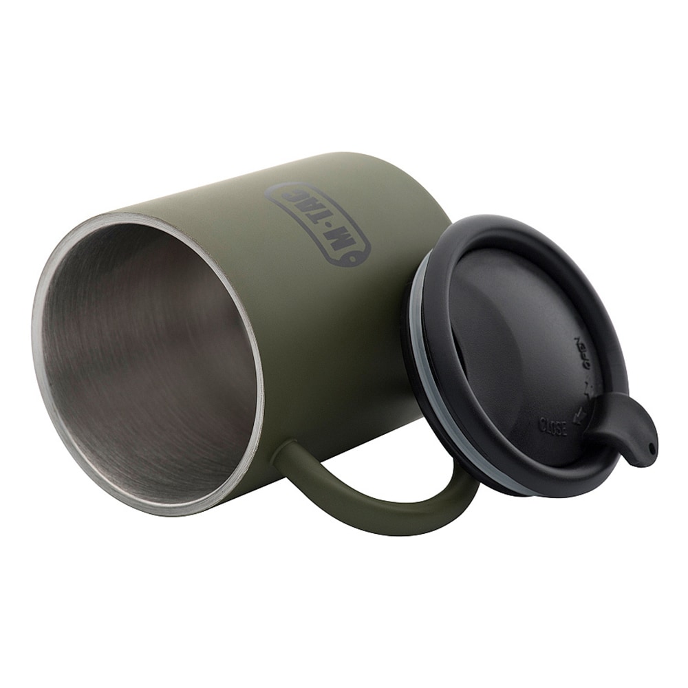 M-Tac - Thermobecher mit Deckel 0,28 l - Olive