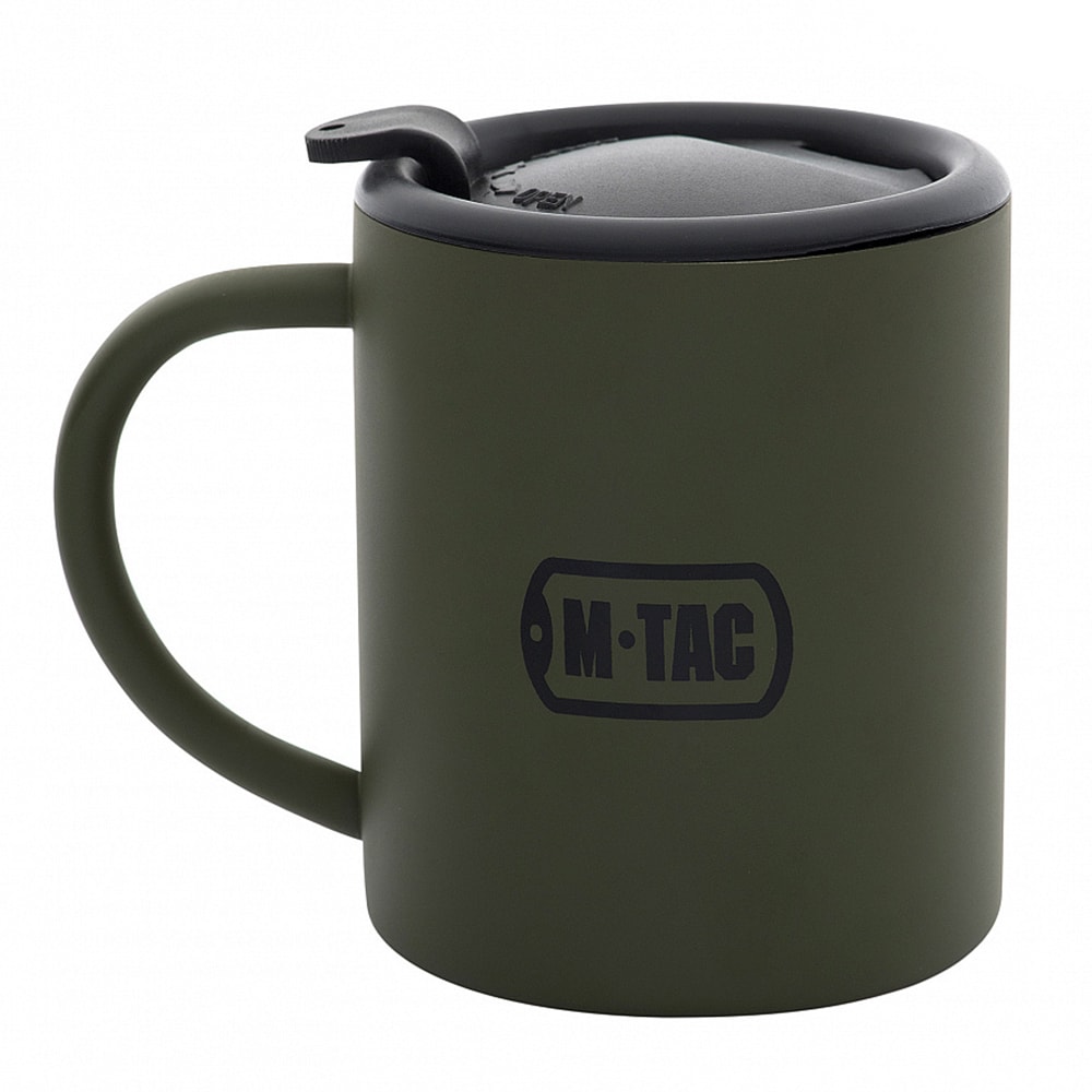 M-Tac - Thermobecher mit Deckel 0,28 l - Olive