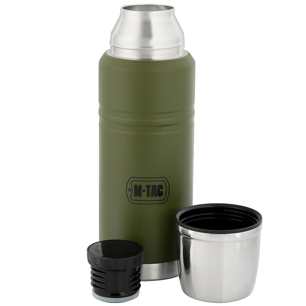 M-Tac - Edelstahl-Thermosflasche 750 ml - Olive