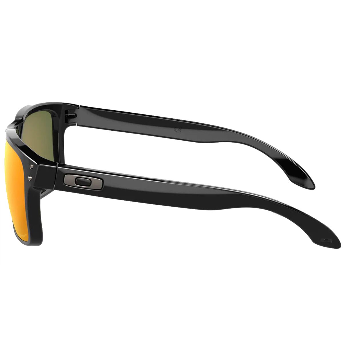 Oakley - Holbrook Sonnenbrille - Polished Black Frame/Prizm Ruby Polarized Lenses