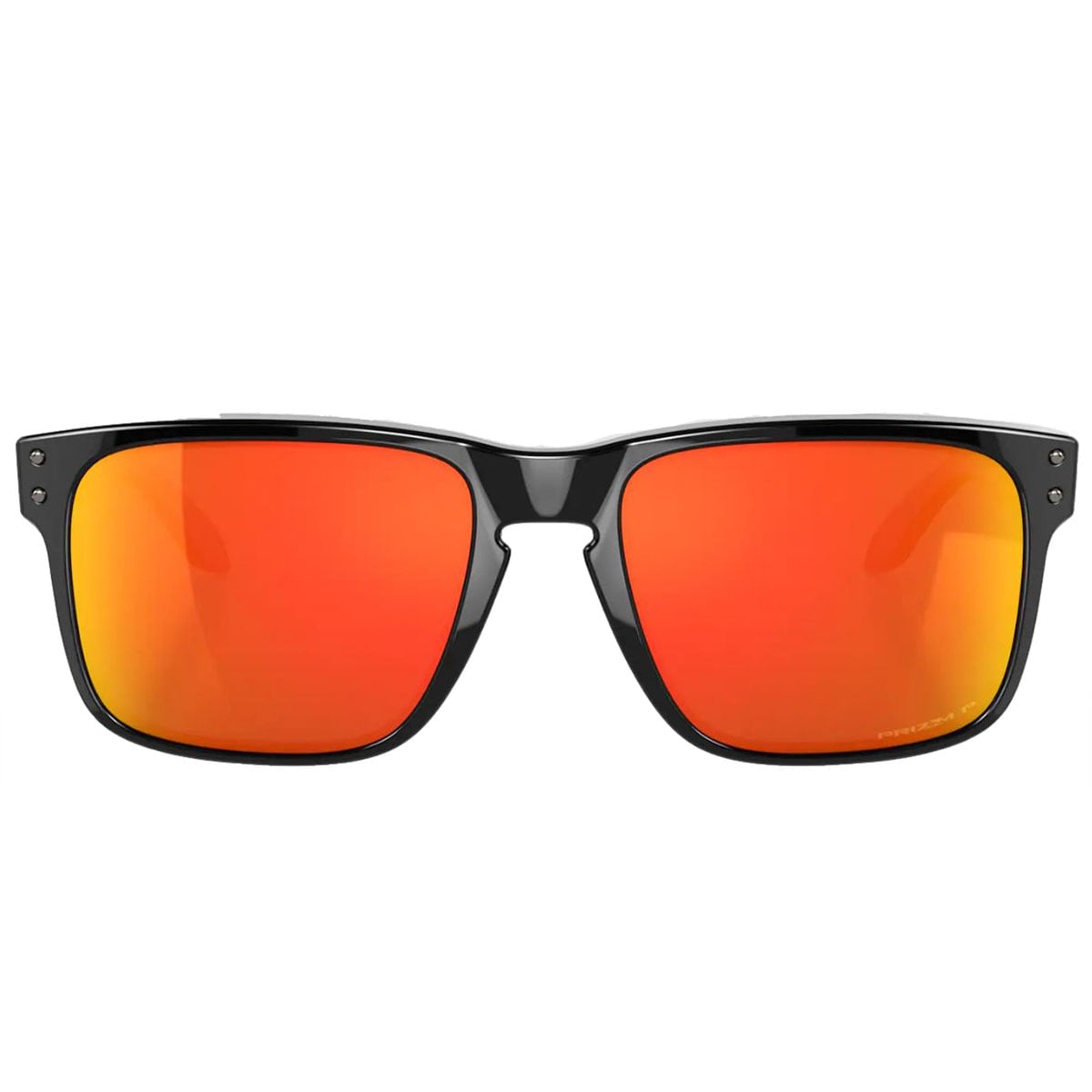 Oakley - Holbrook Sonnenbrille - Polished Black Frame/Prizm Ruby Polarized Lenses