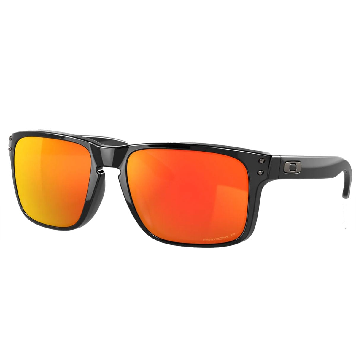 Oakley - Holbrook Sonnenbrille - Polished Black Frame/Prizm Ruby Polarized Lenses