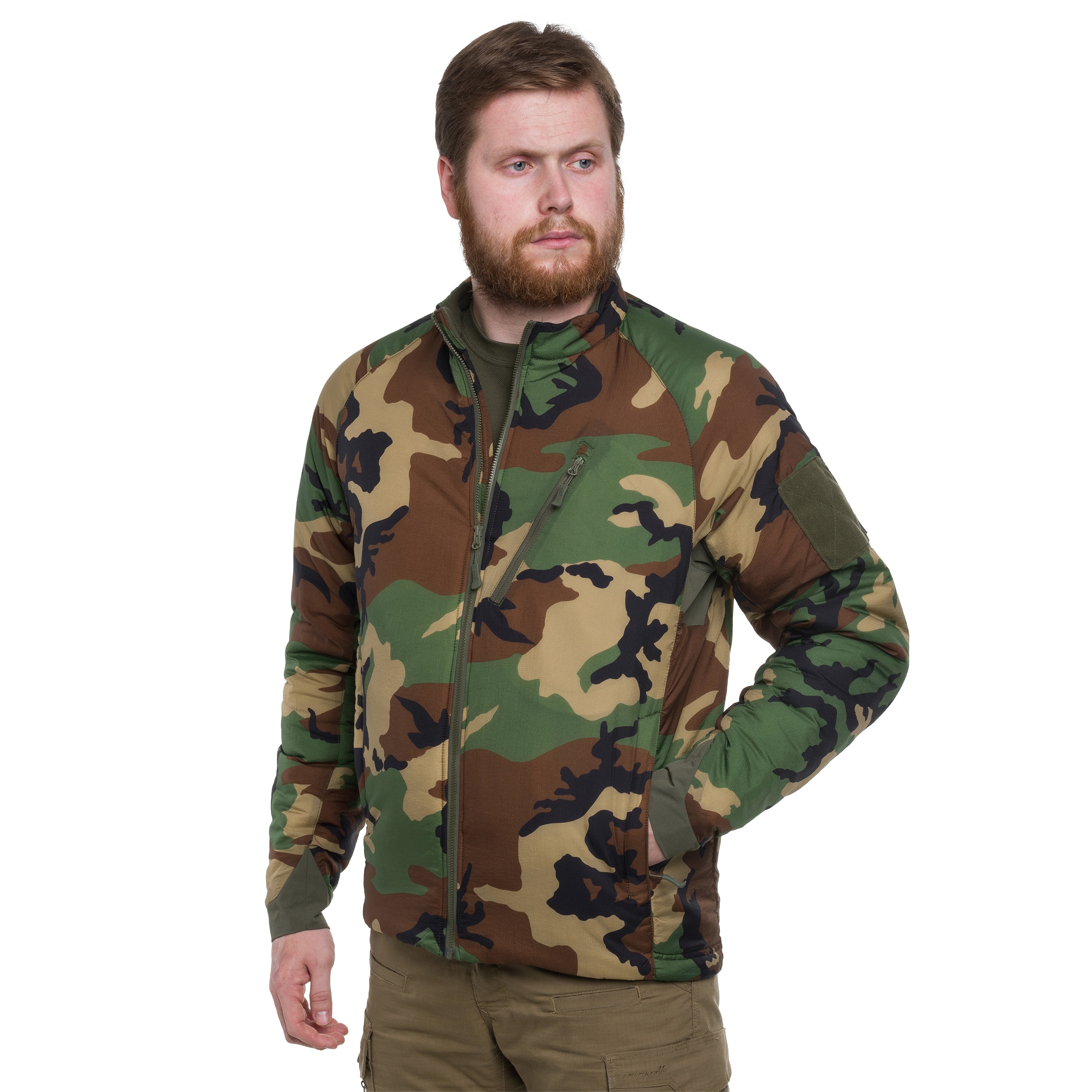 Helikon - Wolfhound Climashield Apex - Jacke - US Woodland