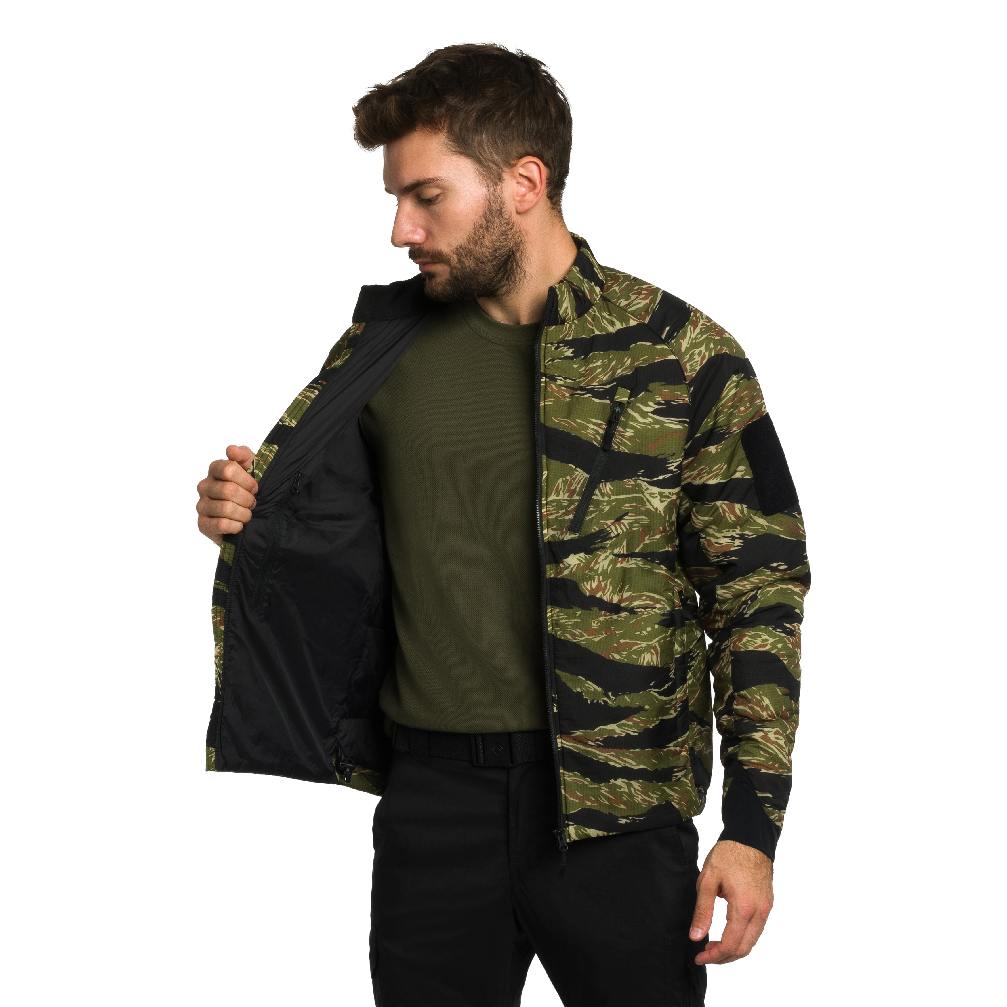 Helikon-Tex - Wolfhound Climashield Apex - Jacke - Tiger Stripe