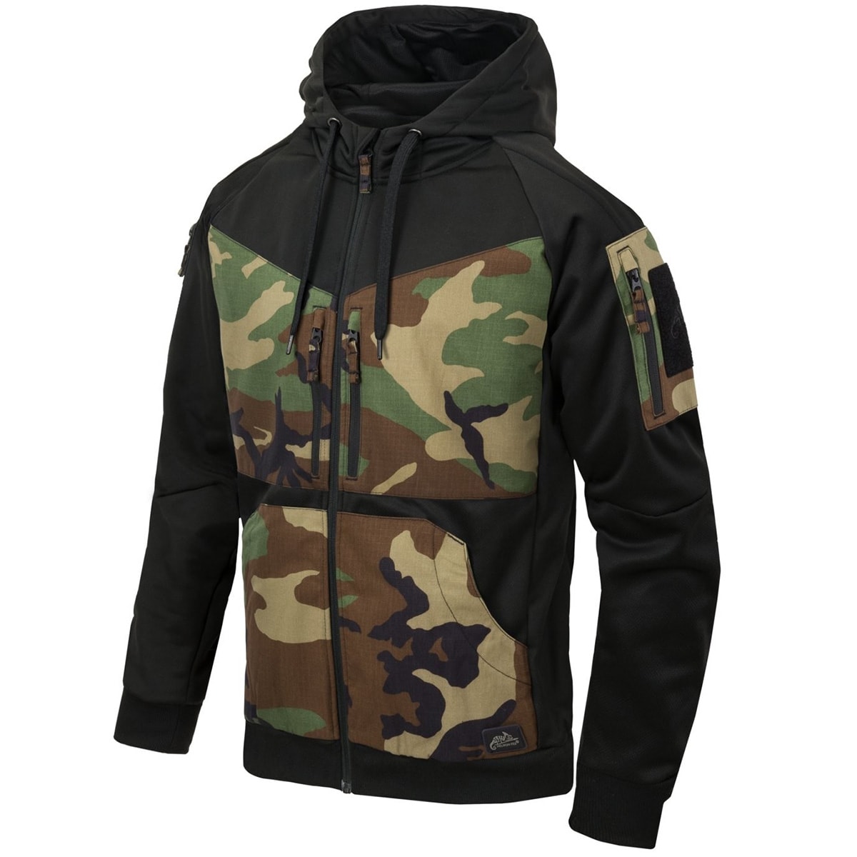 Helikon - Rogue Hoodie  - Sweatshirt - Black/US Woodland