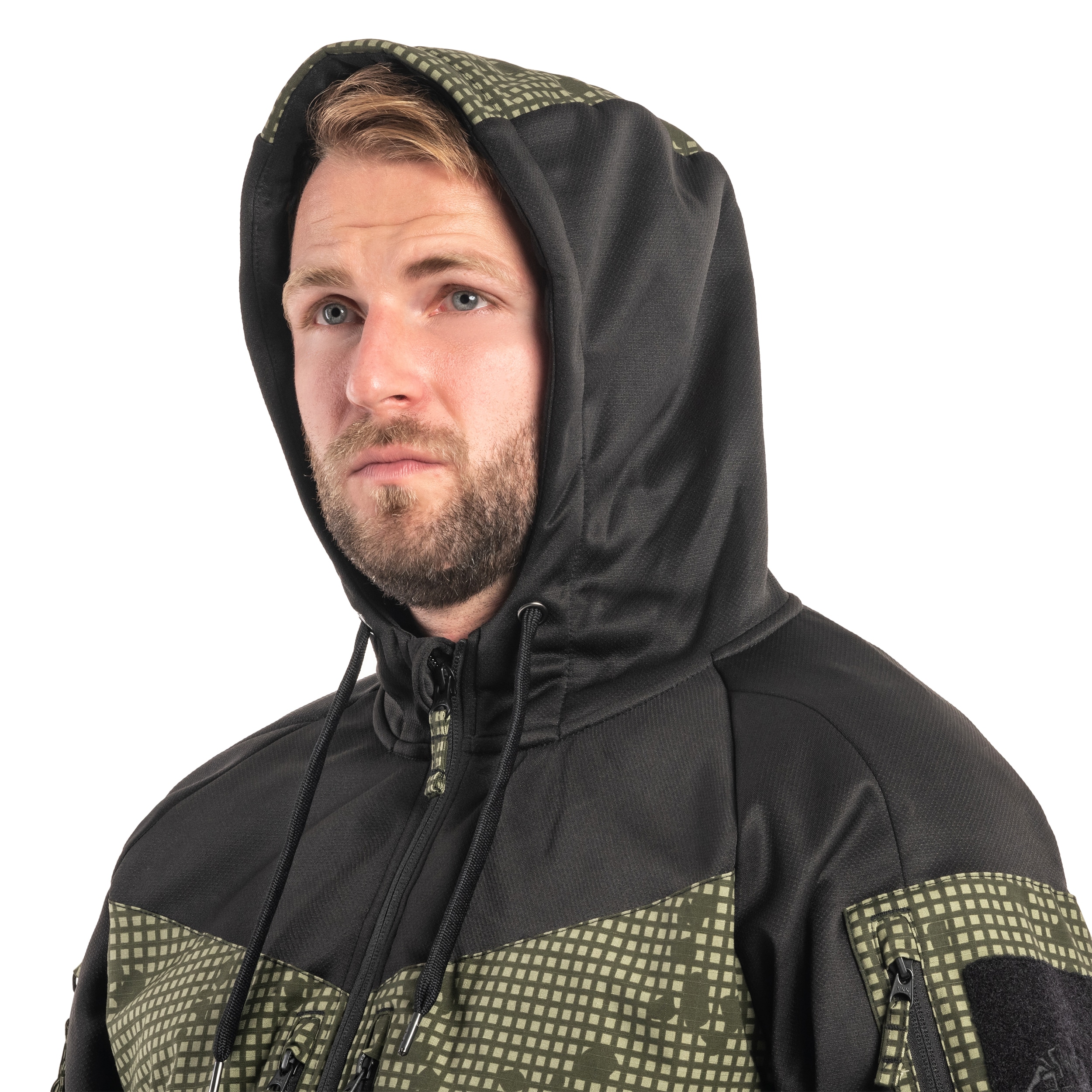 Helikon - Rogue Hoodie - Sweatshirt - Black/Desert Night Camo 