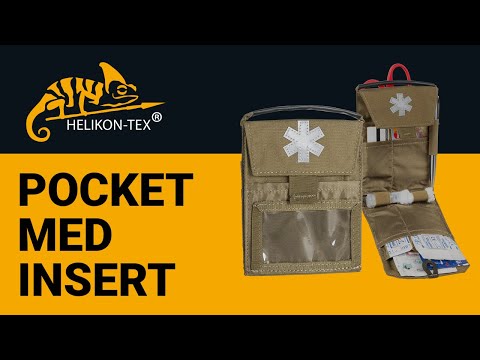 Helikon - Pocket Med Insert - Erste-Hilfe-Set - schwarz