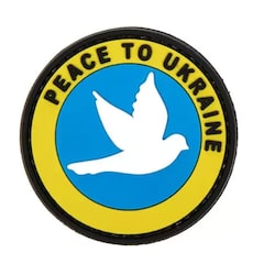 Peace to Ukraine - Aufnäher