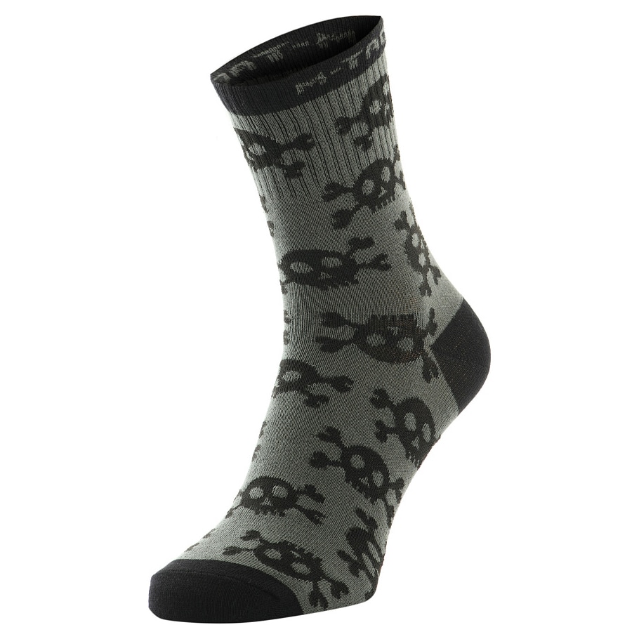 M-Tac - MK.3 Pirate Skull - Socken - Olive