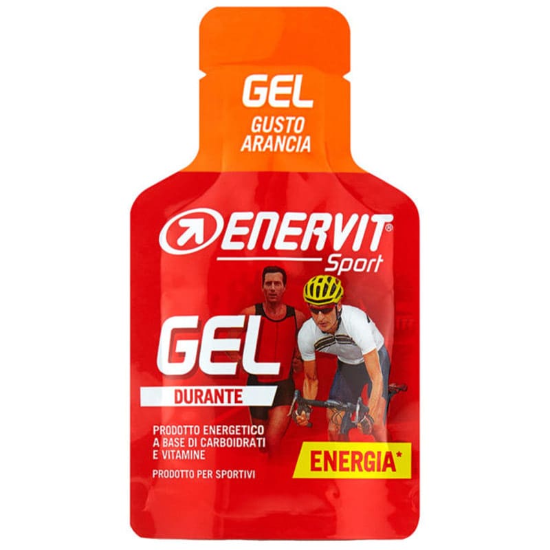 Enervit Sport - Energie-Gel 25 ml mit Koffein - Orange