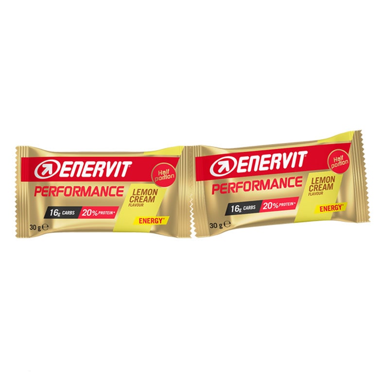 Enervit Sport - Performance 2 x 30 g - Energieriegel - Zitronencreme