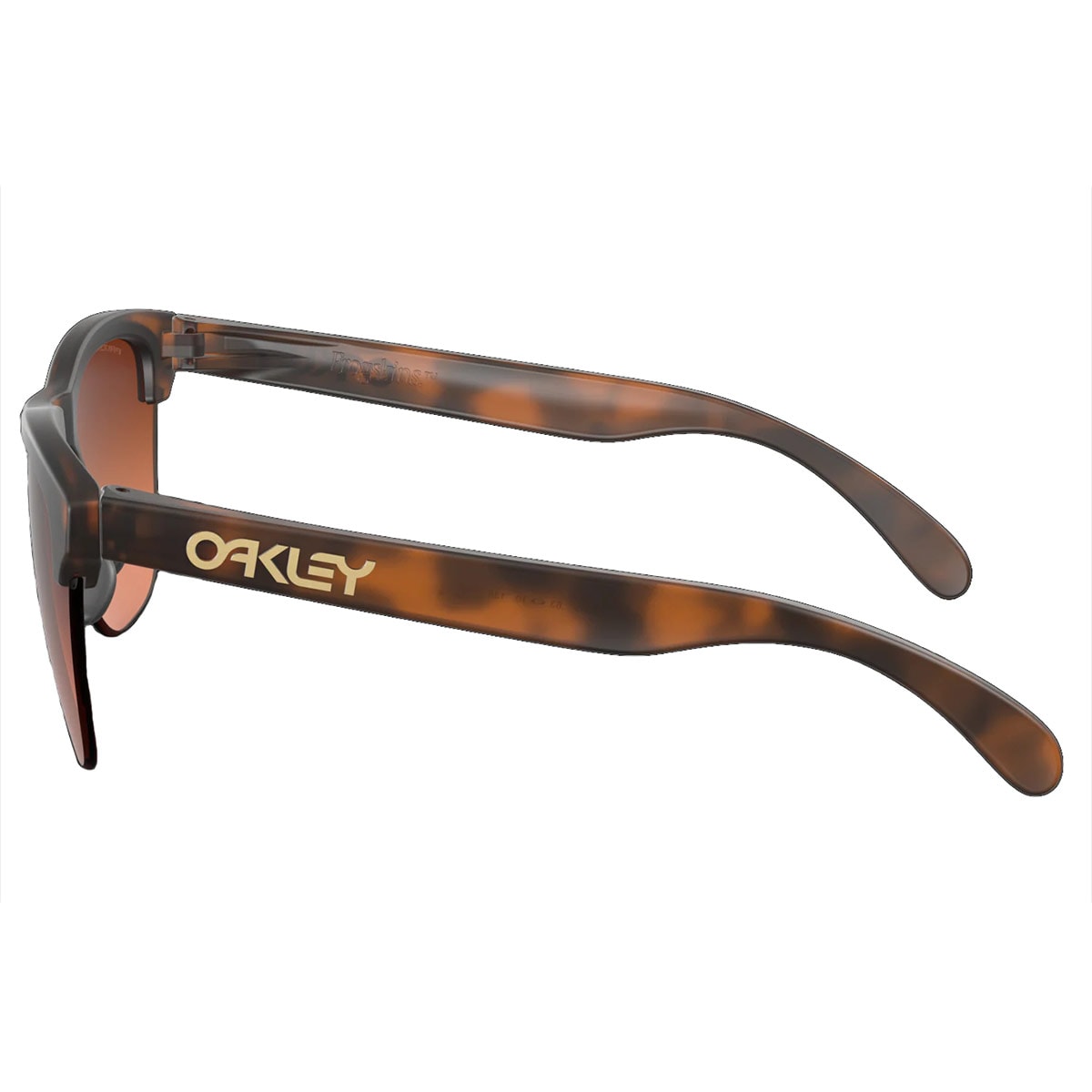 Oakley - Frogskins Lite Matte Brown Tortoise Prizm - Taktische Brille - Brown Gradient