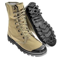 Mil-Tec - Canvas Combat Boots - Schuhe - Olive