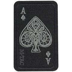 M-Tac - Ace of Spades - Aufnäher mi Pik-Ass-Kartesymbol - Black