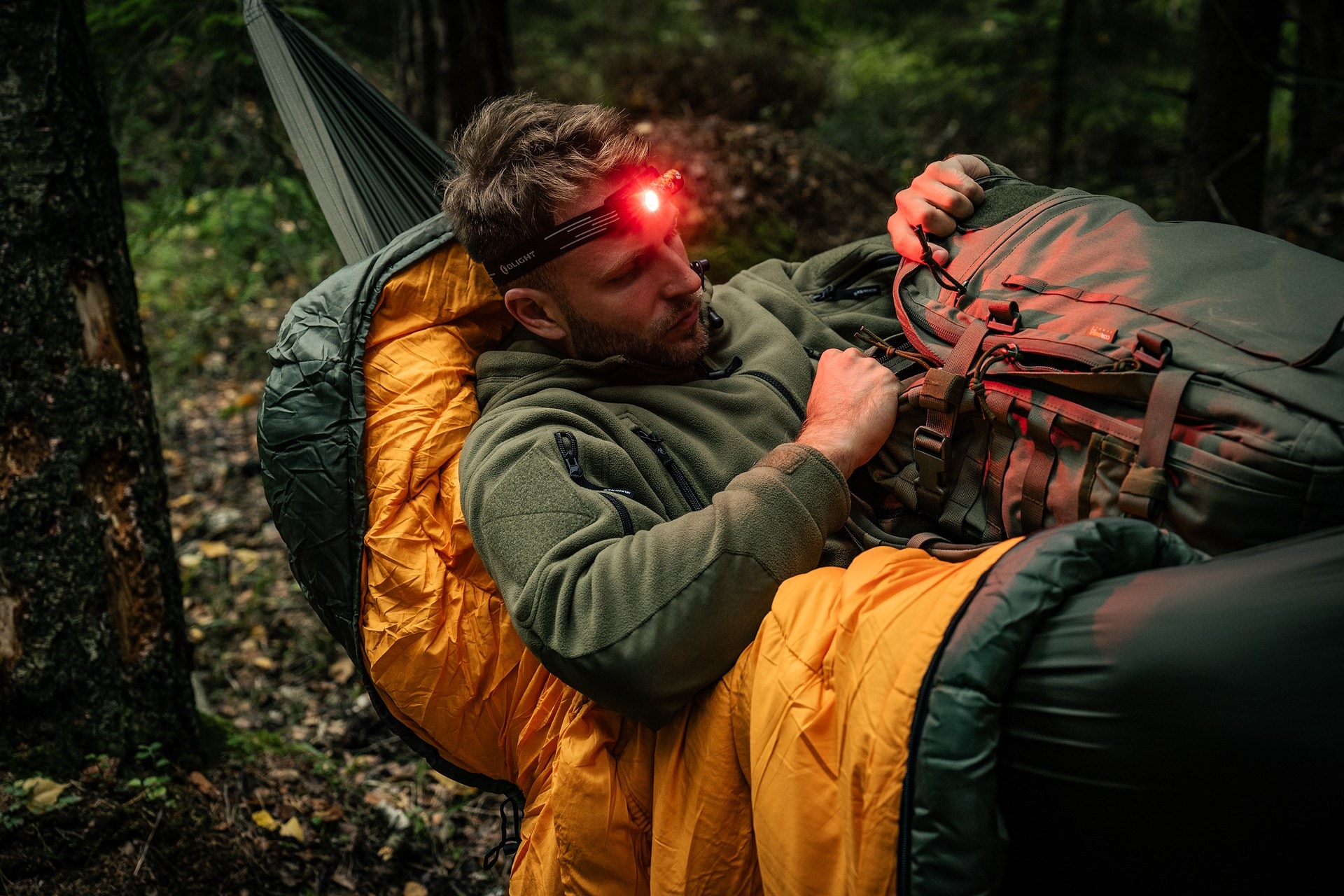 Badger Outdoor - Nightpack 100R - Mumienschlafsack - Rechts