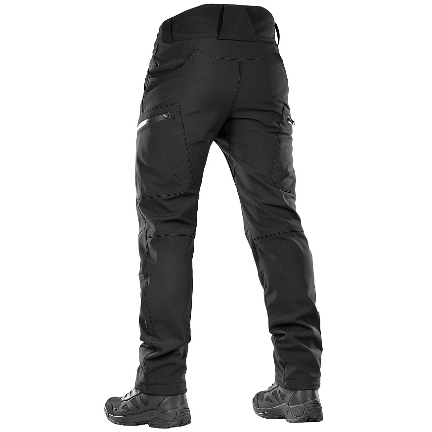 M-Tac - Softshell Winter - Taktische Hose - Black