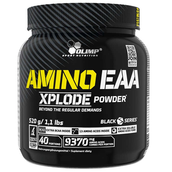 Olimp Sport Nutrition - Xplode Powder -  Nahrungsergänzungsmittel - EAA-Aminosäuren 520 g - Orangengeschmack