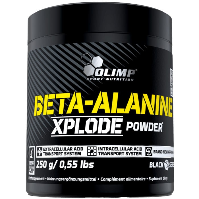 Olimp Sport Nutrition - Xplode Powder -  Nahrungsergänzungsmittel - Beta-Alanin-Aminosäure 250 g - Orangengeschmack