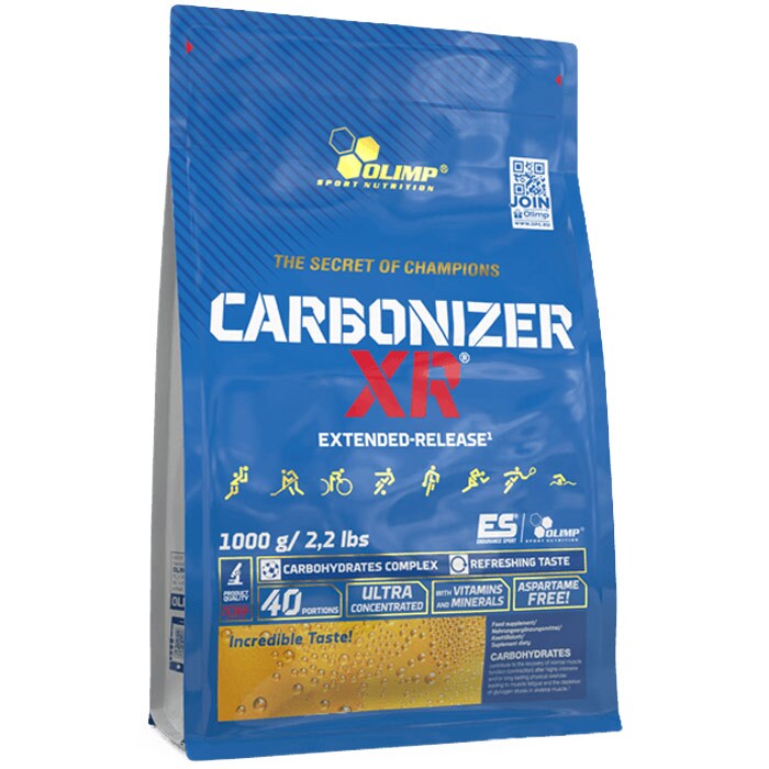 Olimp Sport Nutrition - Carbonizer XR - Nahrungsergänzungsmittel - Kohlenhydrate im Pulverform 1000 g - Orangengeschmack