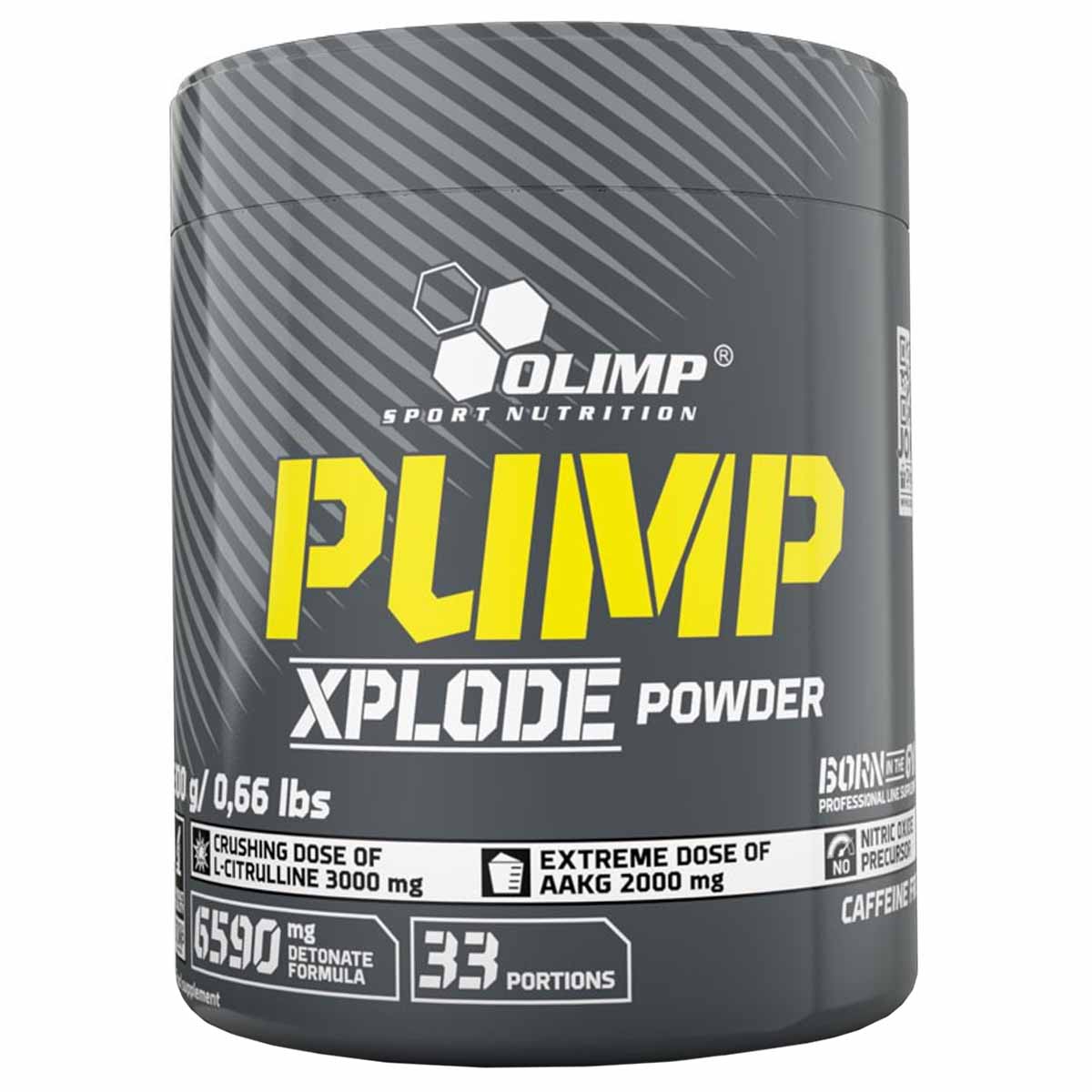 Olimp - Pump Xplode Powder - Nahrungsergänzungsmittel - Pre-Workout-Produkt für vor dem Training 300 g - Fruit Punch