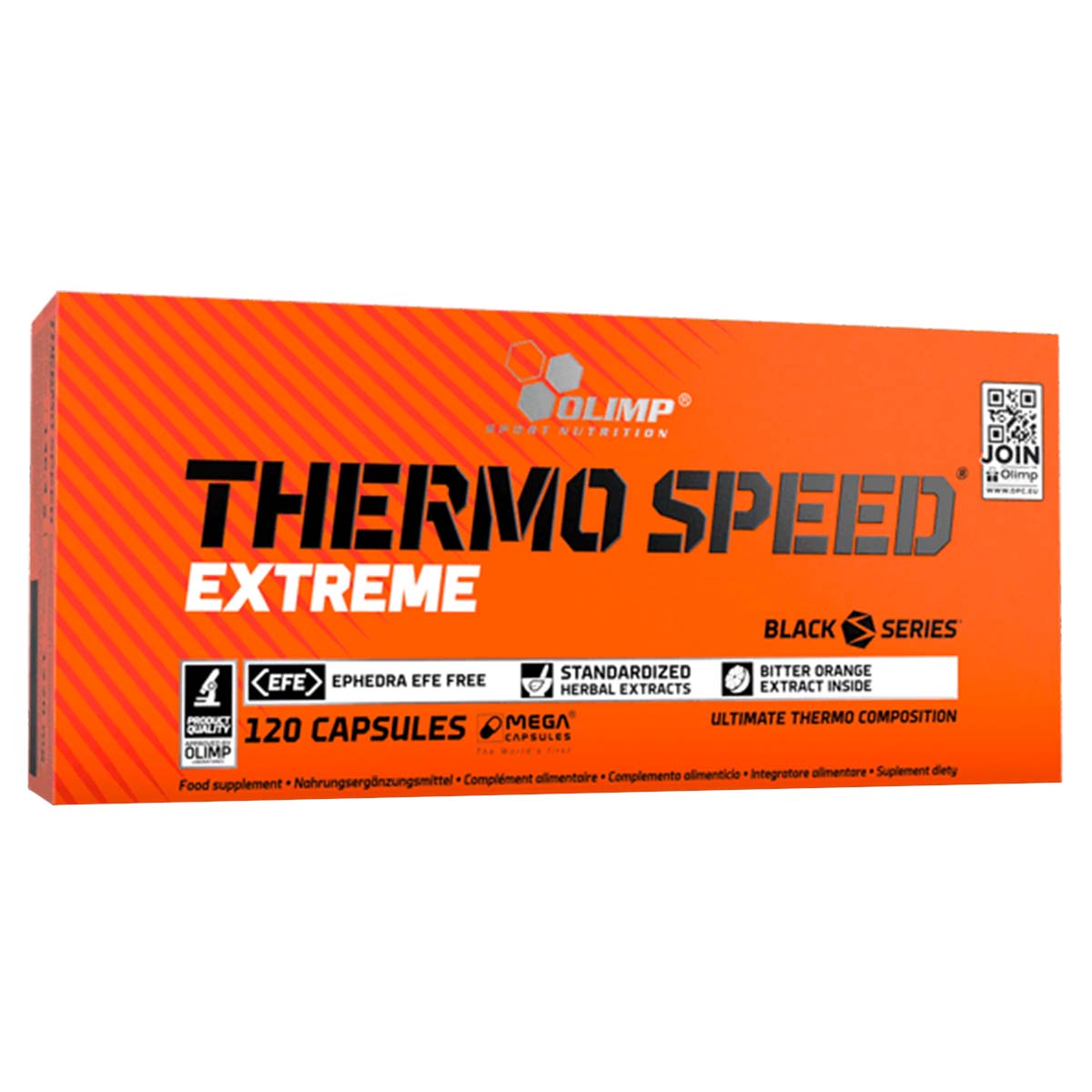 Olimp - Thermo Speed Extreme Mega Caps - Nahrungsergänzungsmittel - Fettverbrenner 30 Kapseln (Blister)