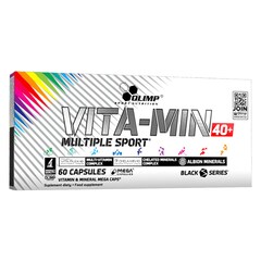 Olimp - Multiple Sport 40+ Mega Caps - Nahrungsergänzungsmittel - 2-in-1-Vitamine und Mineralien 60 Kapseln