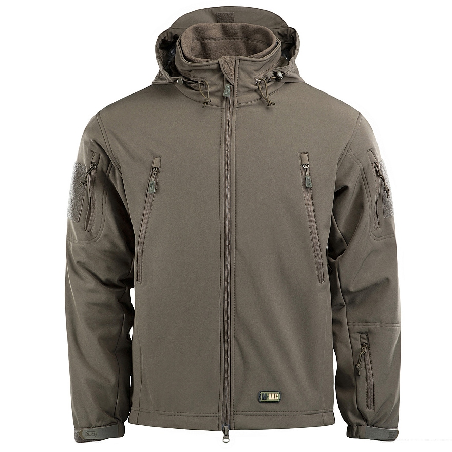 M-Tac - Softshelljacke mit Herausnehmbarem Fleecefutter - Olive