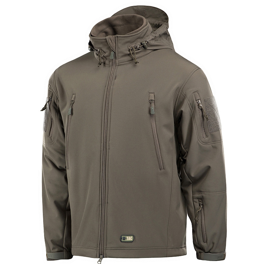 M-Tac - Softshelljacke mit Herausnehmbarem Fleecefutter - Olive