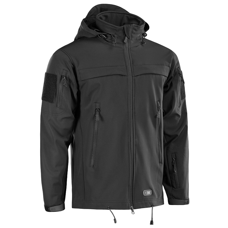 M-Tac - Softshell Police Softshelljacke - Black