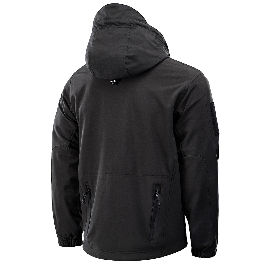 M-Tac - Softshelljacke mit Herausnehmbarem Fleecefutter - Black