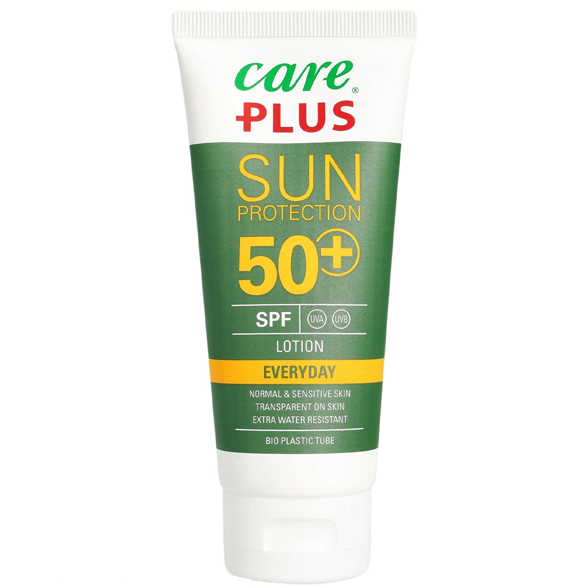 Care Plus - Everyday Tube - Wasserfester Sonnenlotion SPF 50+ - 100 ml