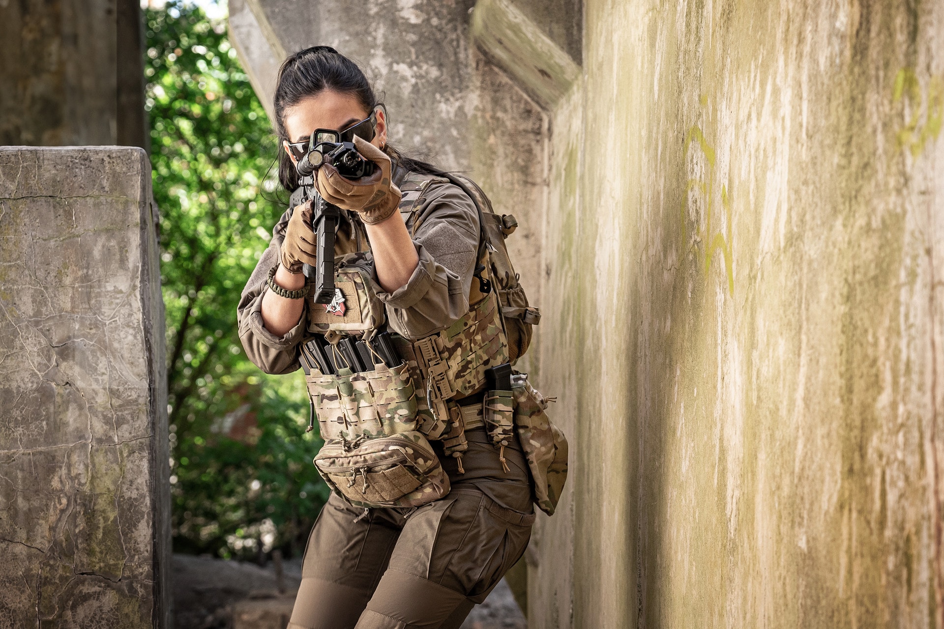 Direct Action - Triple Magazine Flap - Magazintasche - MultiCam