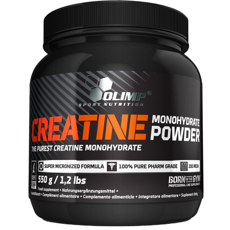 Olimp Sport Nutrition -  Monohydrate Powder -  Nahrungsergänzungsmittel-Kreatinmonohydratpulver 550 g 